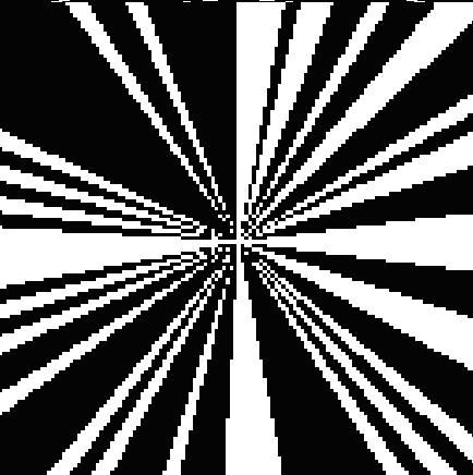 Radial Spoke Mask C=2.5